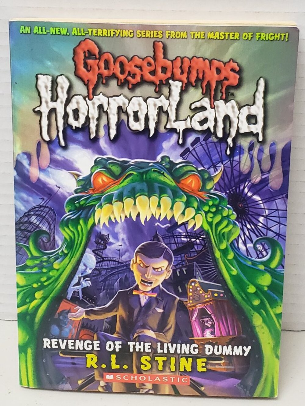 Goosebumps Horrorland Book #1 Revenge Of The Living Dummy